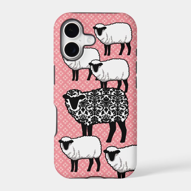 Black Damask Sheep (Back)