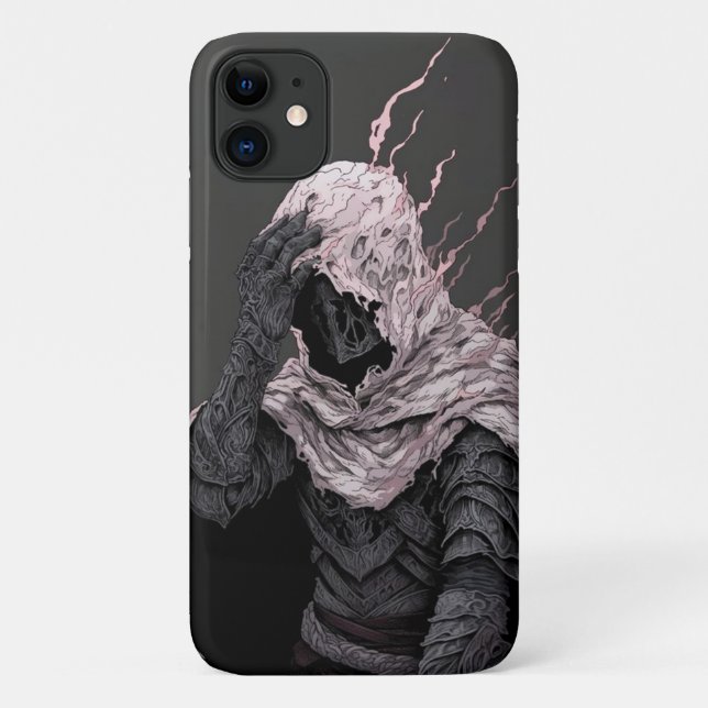 black dark white strong  monster  Case-Mate iPhone case (Back)