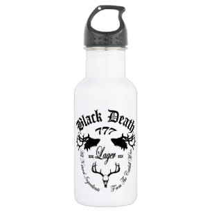 Black Death 777 - Catskill Mountain Lager 532 Ml Water Bottle