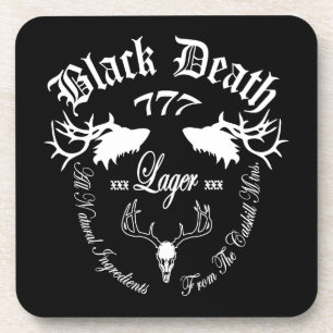 Black Death 777 - Catskill Mountain Lager Coaster