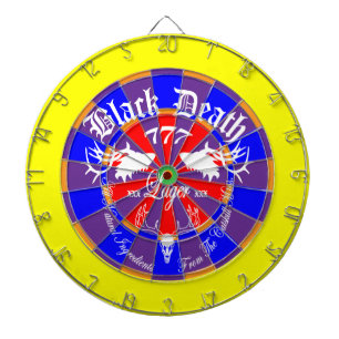 Black Death 777 - Catskill Mountain Lager Dartboard