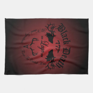 Black Death 777 - Catskill Mountain Lager Tea Towel