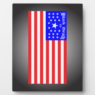 Black Death 777 - Freed Em Plaque