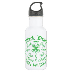 Black Death 777 - Honey Irish Whiskey 532 Ml Water Bottle