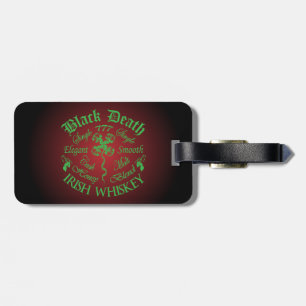 Black Death 777 - Honey Irish Whiskey Luggage Tag