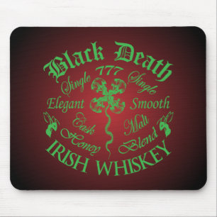 Black Death 777 - Honey Irish Whiskey Mouse Pad