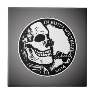 Black Death 777 - Liberty Ceramic Tile