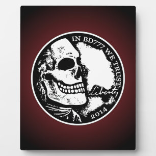 Black Death 777 - Liberty Plaque