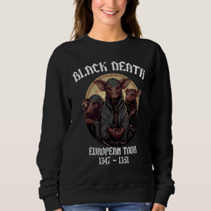 Black Death European Tour Plague Doctor Sweatshirt