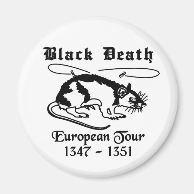 Black Death Magnet (Front)