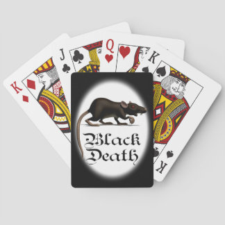 Black Death Rat Playing Cards