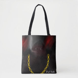 Black Death Tote Bag