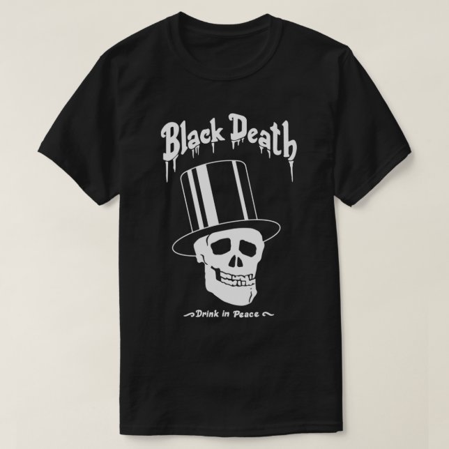 Black Death Vodka Slash Guns N Roses Classic T-Shi T-Shirt (Design Front)
