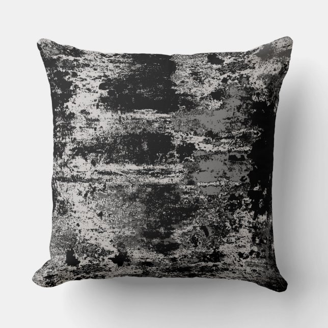 Black Decay Cushion (Front)