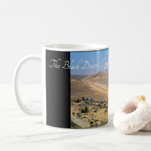 Black Desert View, Farafra, Egypt Coffee Mug