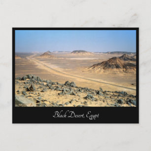 Black Desert View, Farafra, Egypt Postcard