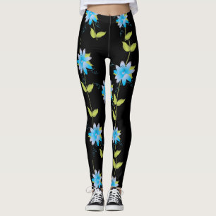 Black Designer Leggings