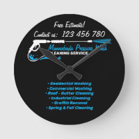 Black Detail Pressure Power Washing Hard Cleaning