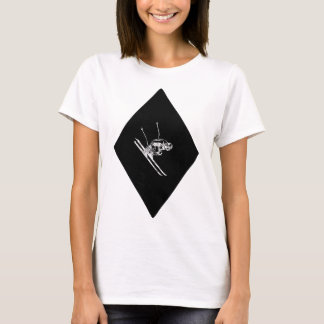 Black Diamond Downhill Skier T-Shirt