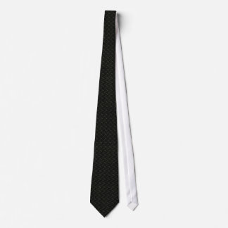 Black Diamond Plate Metal Tie