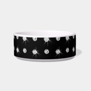 Black diamonds bowl