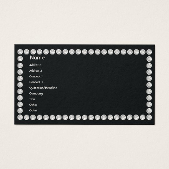 Black Diamonds - Business Business Card