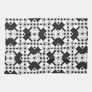 Black Dice Tea Towel