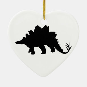 Black Dinosaur Ceramic Tree Decoration