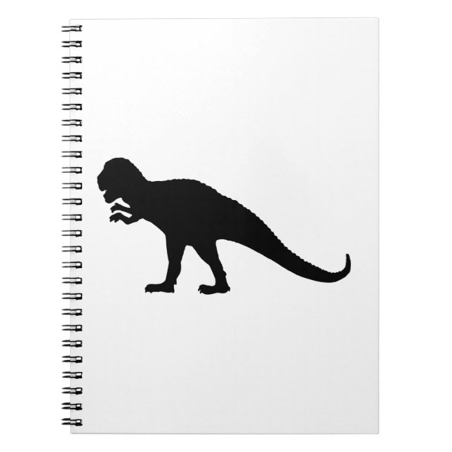 Black Dinosaur Notebook (Front)
