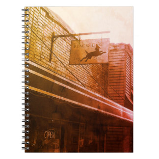 Black Dog Cafe notebook