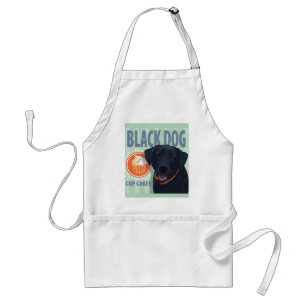 Black Dog Cup Cakes Standard Apron