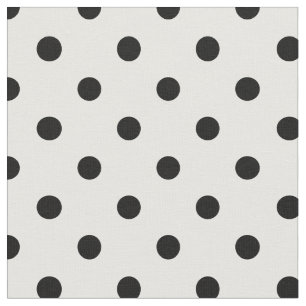 Black Dots   Fabric