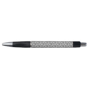 Black dots on white seamless pattern
