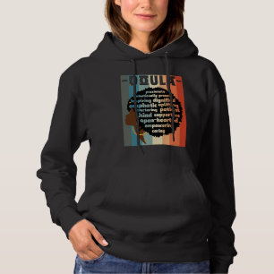 Black Doula Melanin Doula Afro Hair Black History  Hoodie