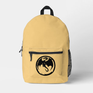 Black Dragon gold backpack