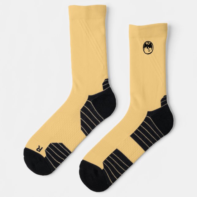 Black Dragon gold high performance socks (Left)