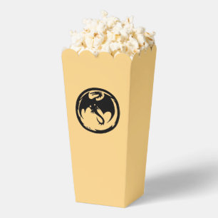 Black Dragon gold popcorn boxes
