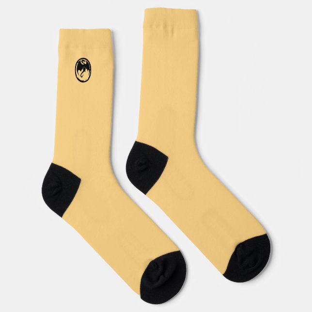 Black Dragon gold premium socks (Right)