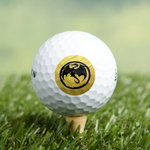 Black Dragon Gold Vein Srixon soft feel golf balls
