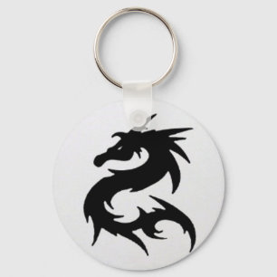 Black Dragon Keychain
