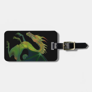 Black Dragon Luggage Tag