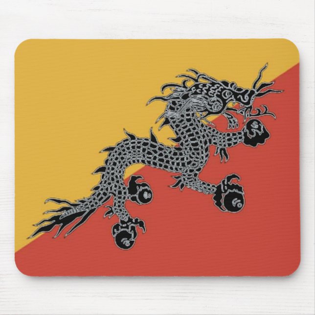 Black Dragon Mouse Pad (Front)
