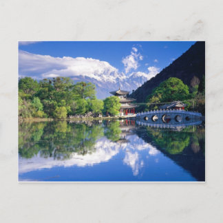 Black Dragon Pool, Lijiang Yunnan,China Postcard