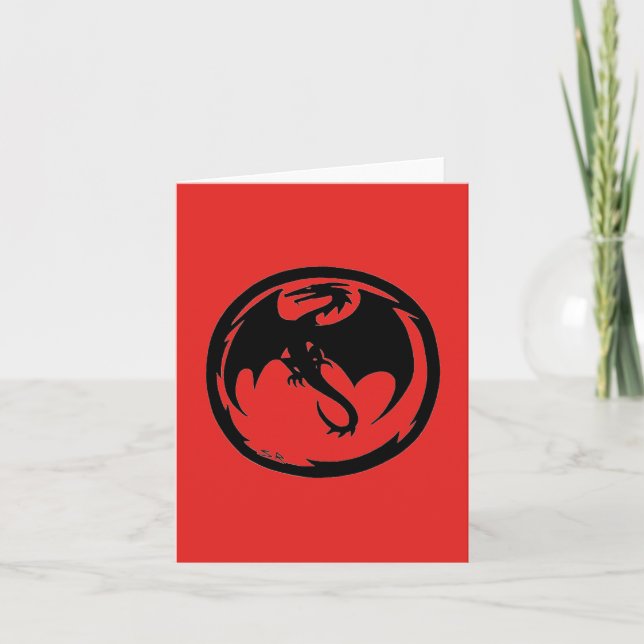 Black Dragon red card (Front)