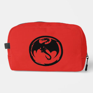 Black Dragon red dopp kit
