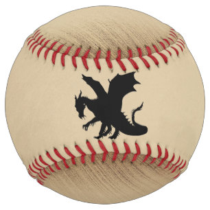 Black Dragon Rustic Background Softball