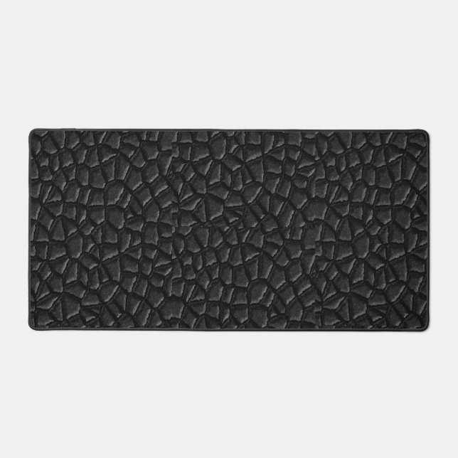 Black Dragon Scale Desk Mat (Front)