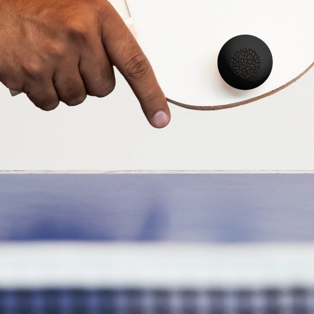 Black Dragon Scale Ping Pong Ball (Paddle)