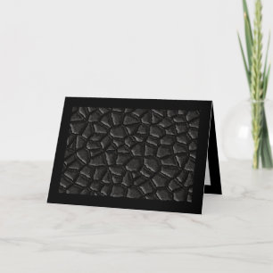 Black Dragon Scales Father's Day Card