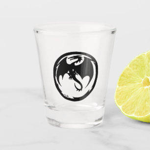 Black Dragon shot glass